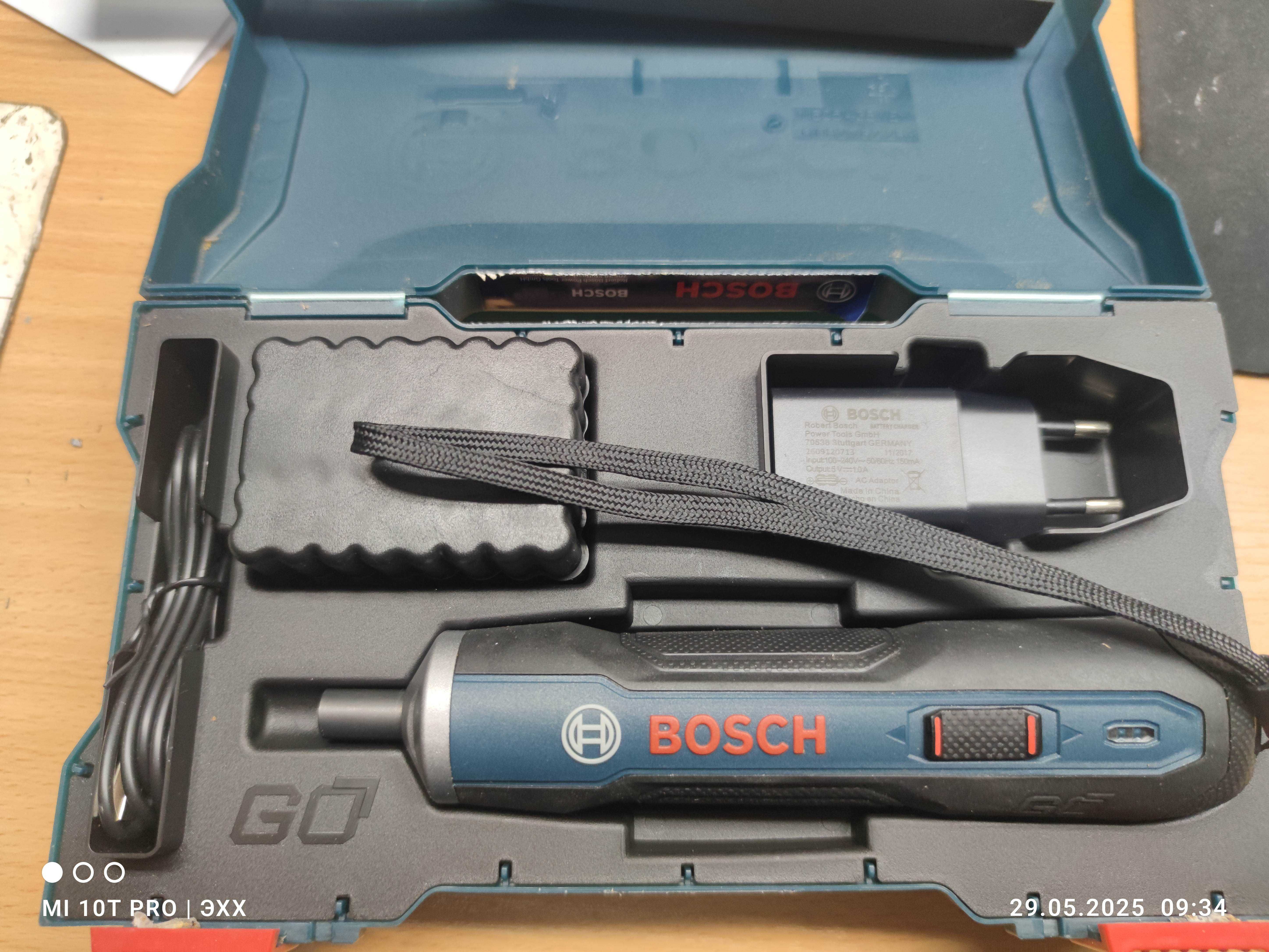 Отвертка аккумуляторная BOSCH GO 3 601 JH2 020