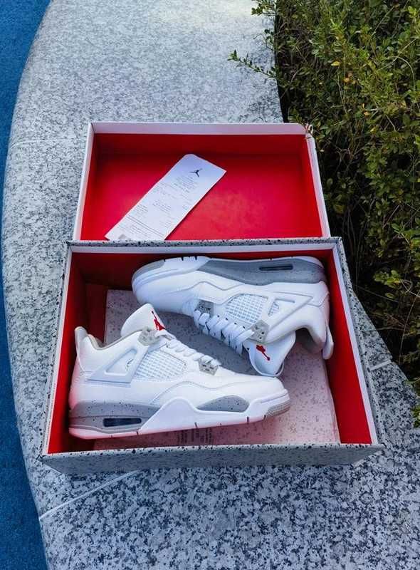 Nike_Nowy*Jordan4_Retro _WhiteOreo*buty_UnisexTrampk.43