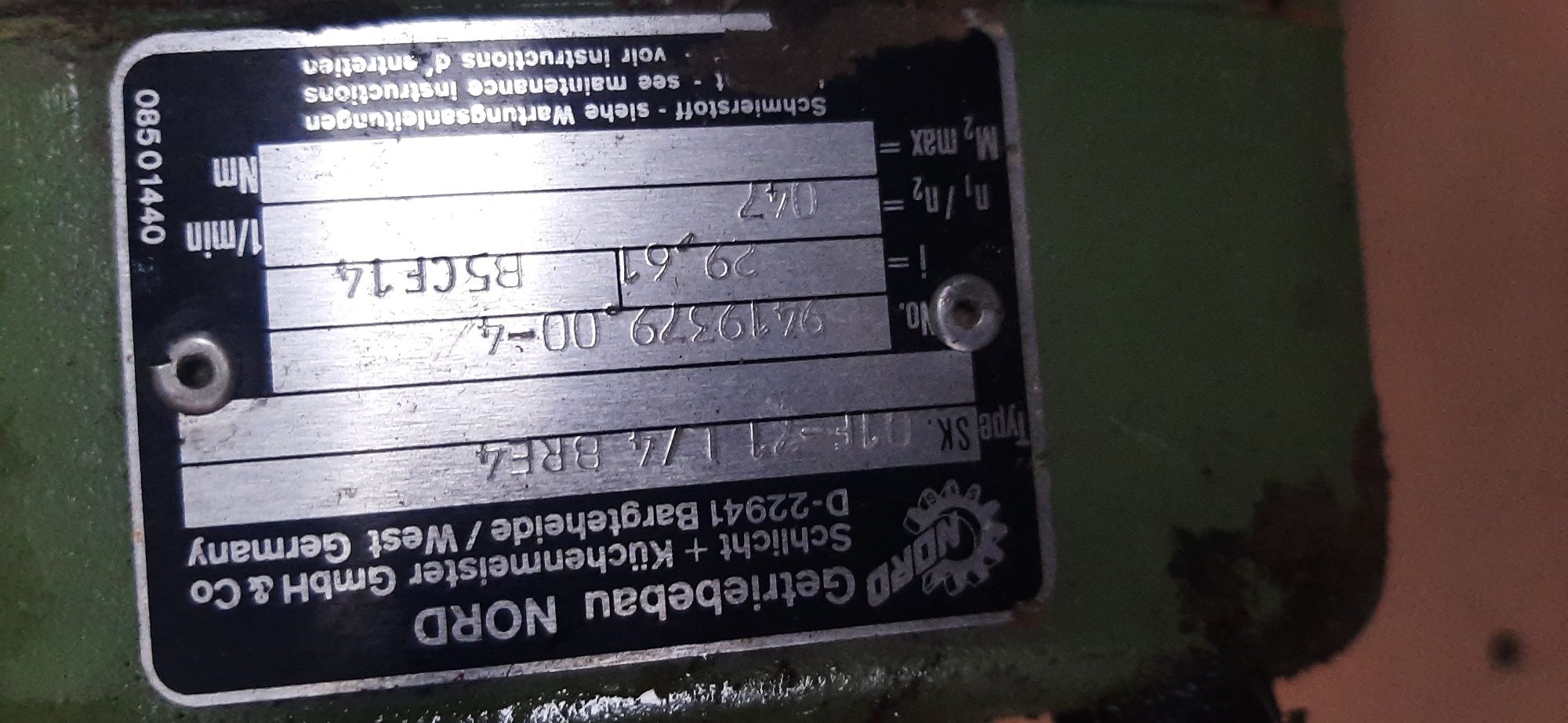 Motoreduktory sprawne