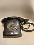 Stary  telefon RFT - bakelit