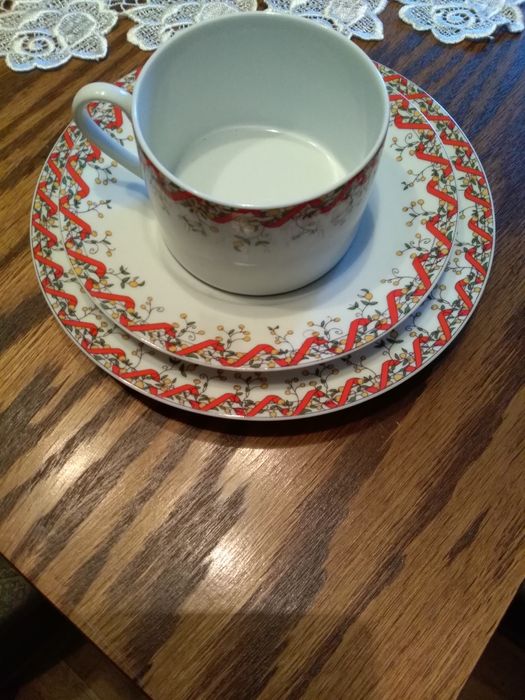 Porcelanowy zestaw do kawy