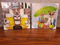 Quadros Novos tema cão.