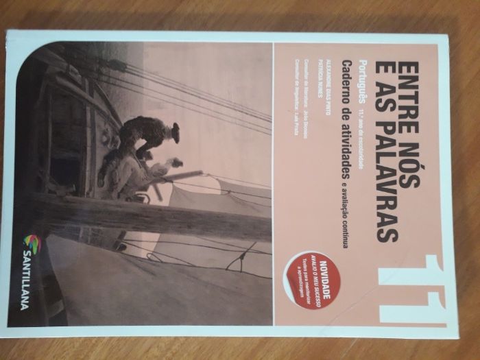 Caderno de atividades - Entre nós e as palavras - Português 11ºano