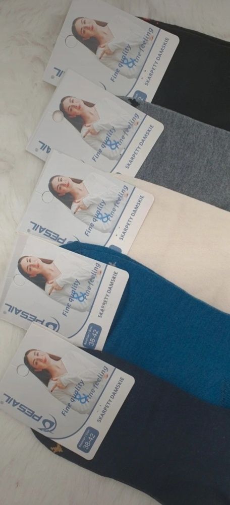 Skarpetki damskie kot kotek 39-42 głowa kota Mix pakiet 5 par