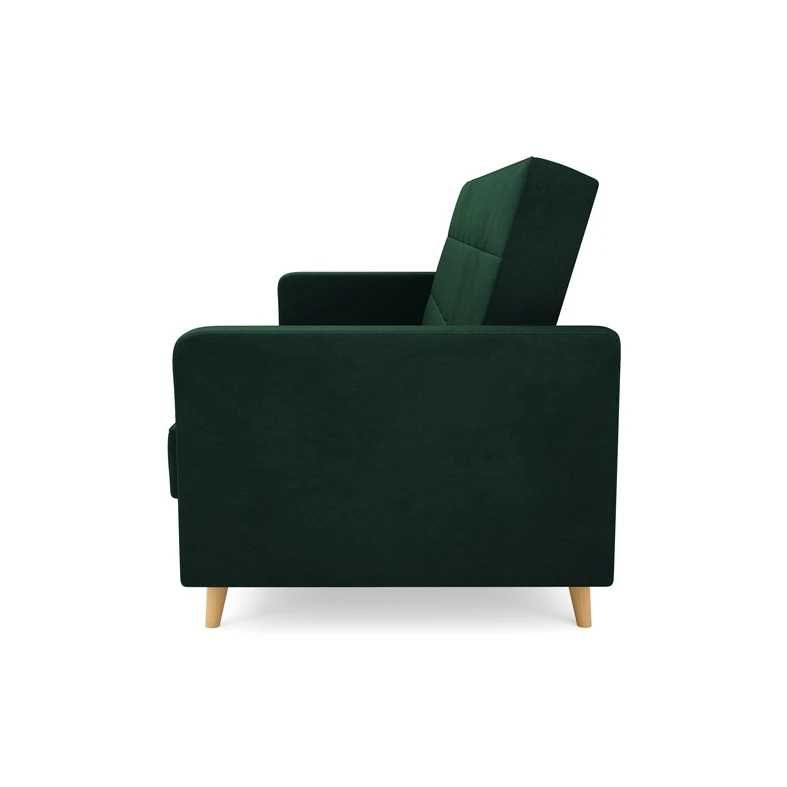 Wersalka, kanapa, sofa w ciemnozielonym kolorze Agata Meble Stan bdb