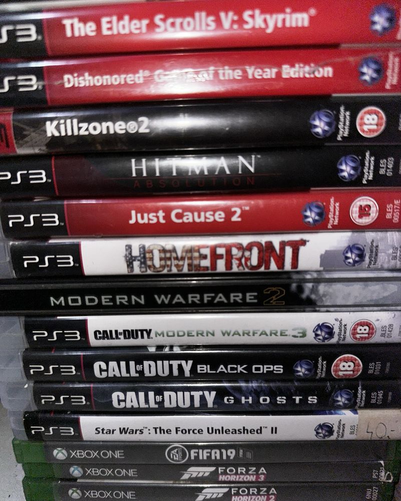 Gry na PlayStation3 i Xbox One Zestaw 20 gier