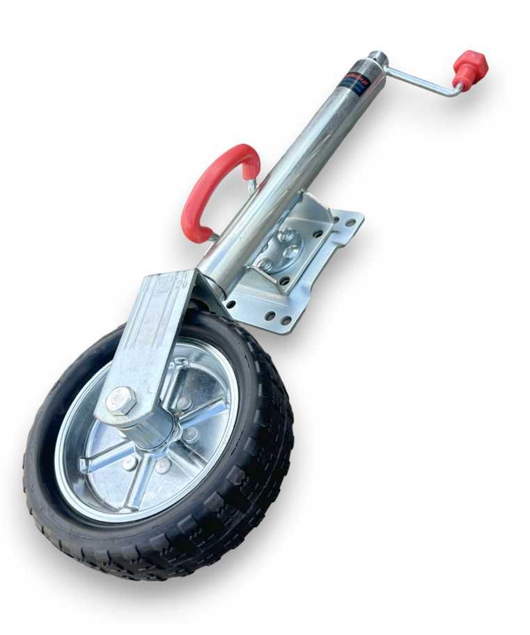 Koło podporowe manewrowe do przyczepki lawety kempingu 900 kg fi48
