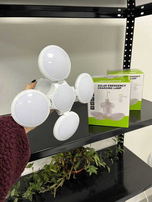 Акумуляторна ЛАМПА для дому і вулиці. Автономний фонарь + ЗАРЯДКА!