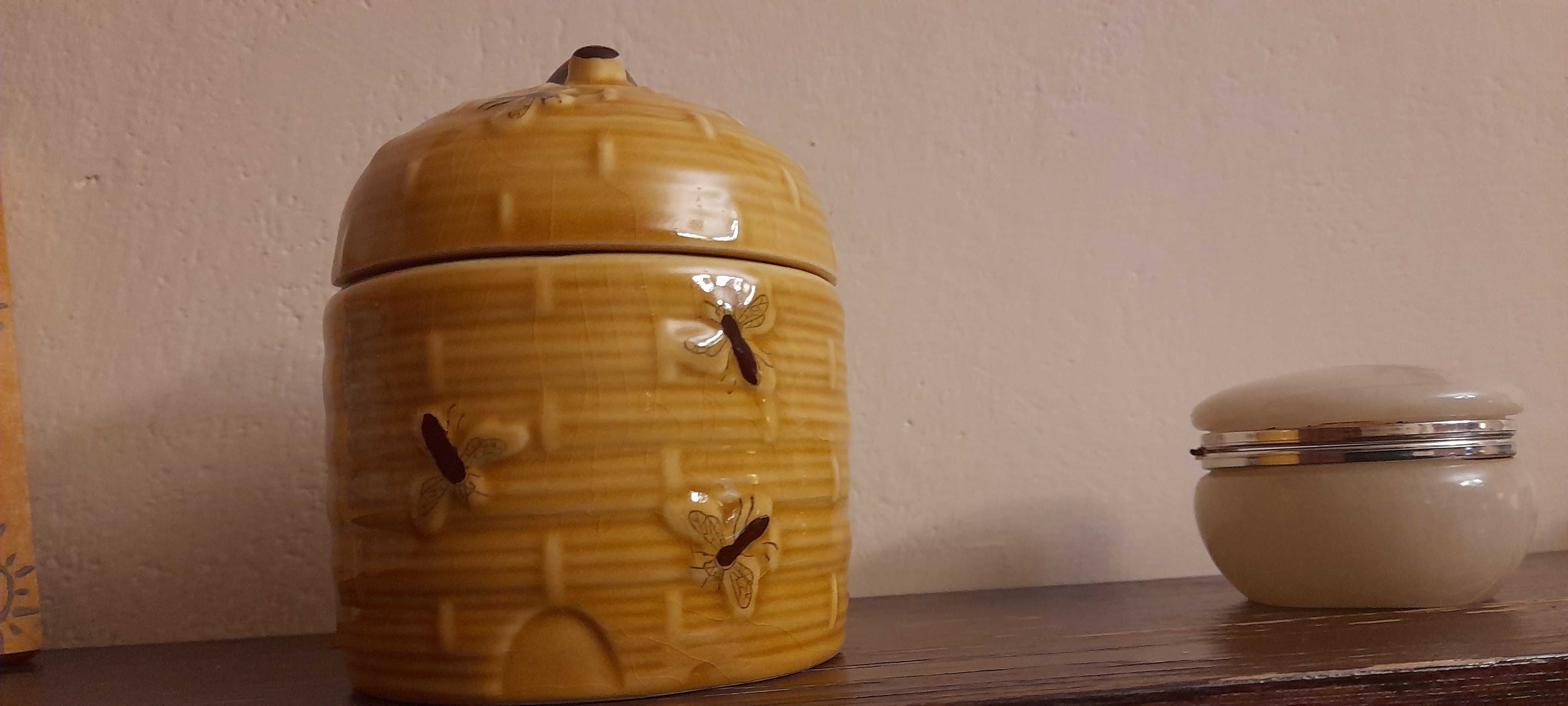 Pojemnik ceramiczny na miód do sprzedania