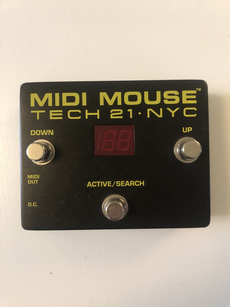 Midi mouse Tech 21 . Sterownik midi do gitary