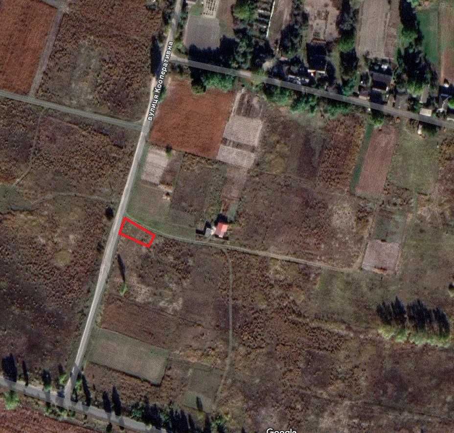Продається земельна ділянка в с. Бобрик, Броварського р.  пл. 0,15 с.