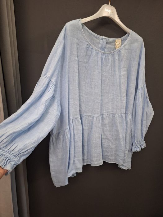 Bluzka Lniana włoska Wiya