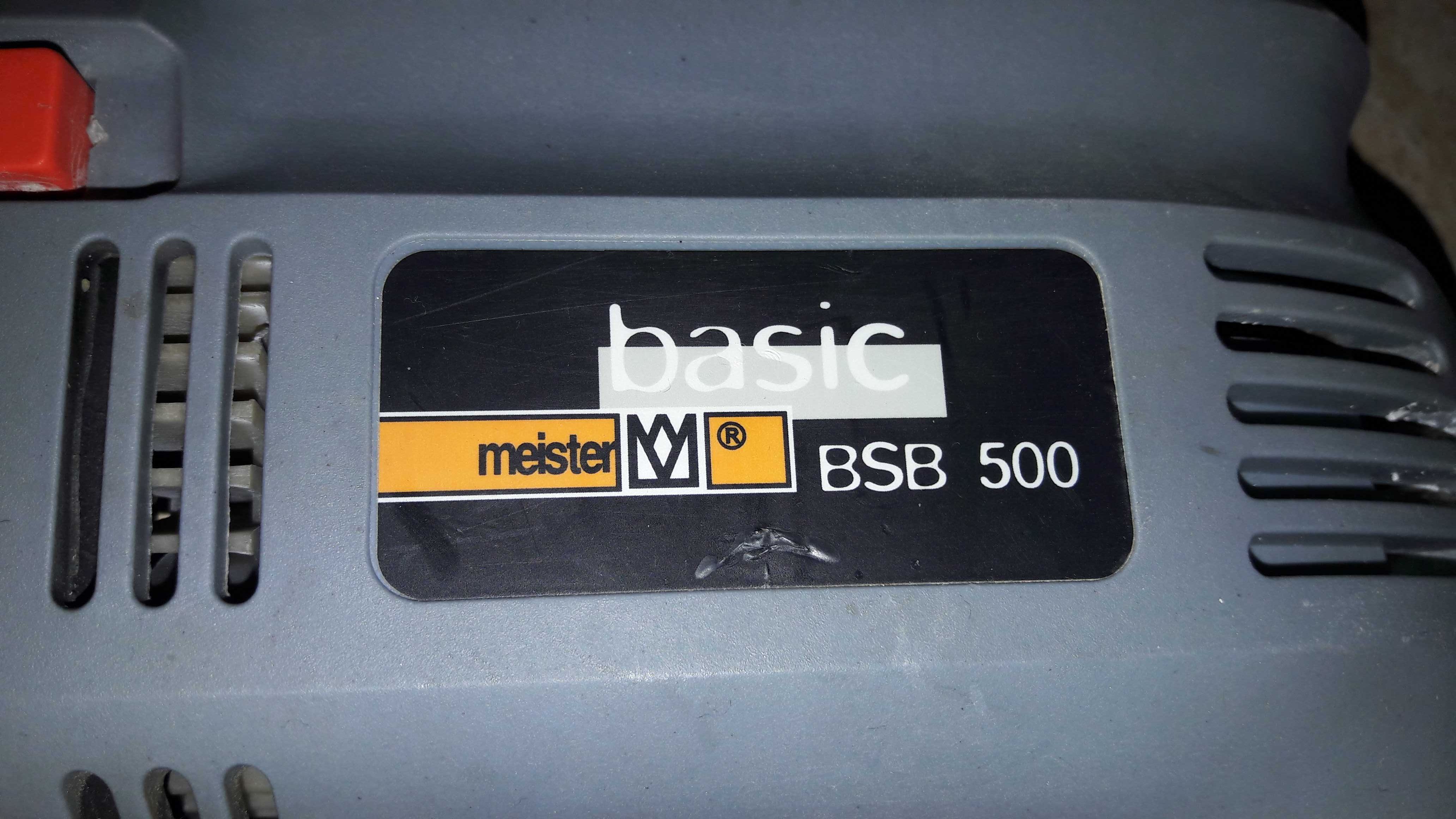 Wiertarka udarowa meister basic BSB 500