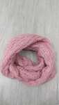 Gola malha rosa brilhante