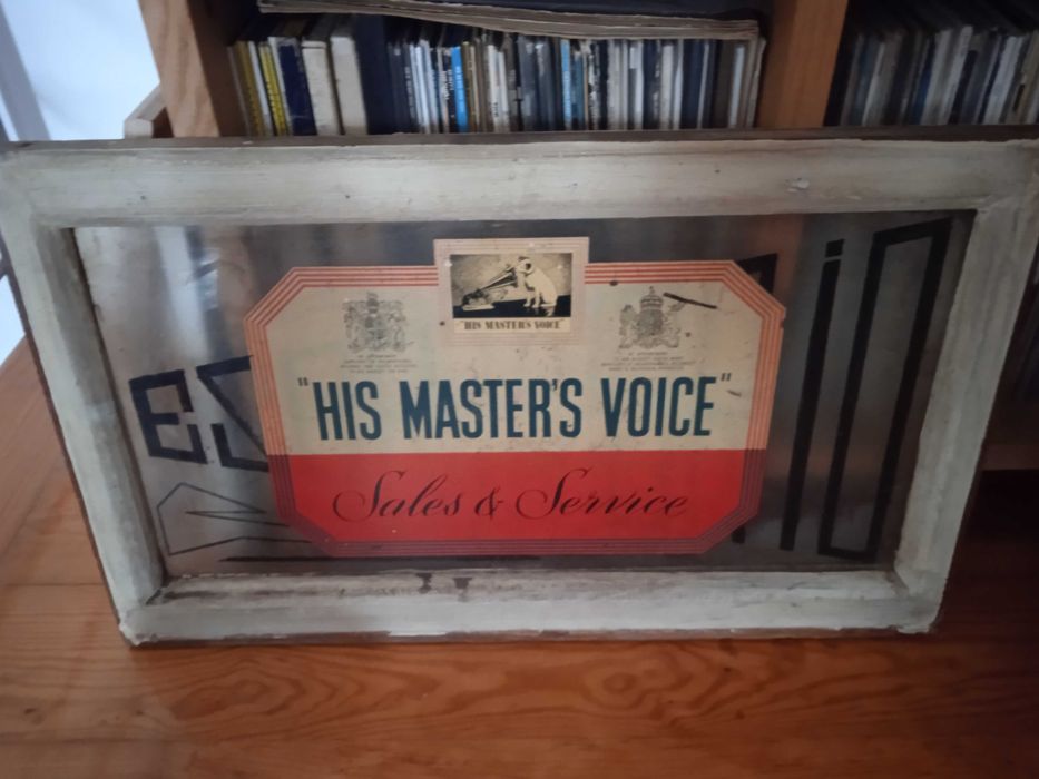 Publicidade Antiga His Master's Voice