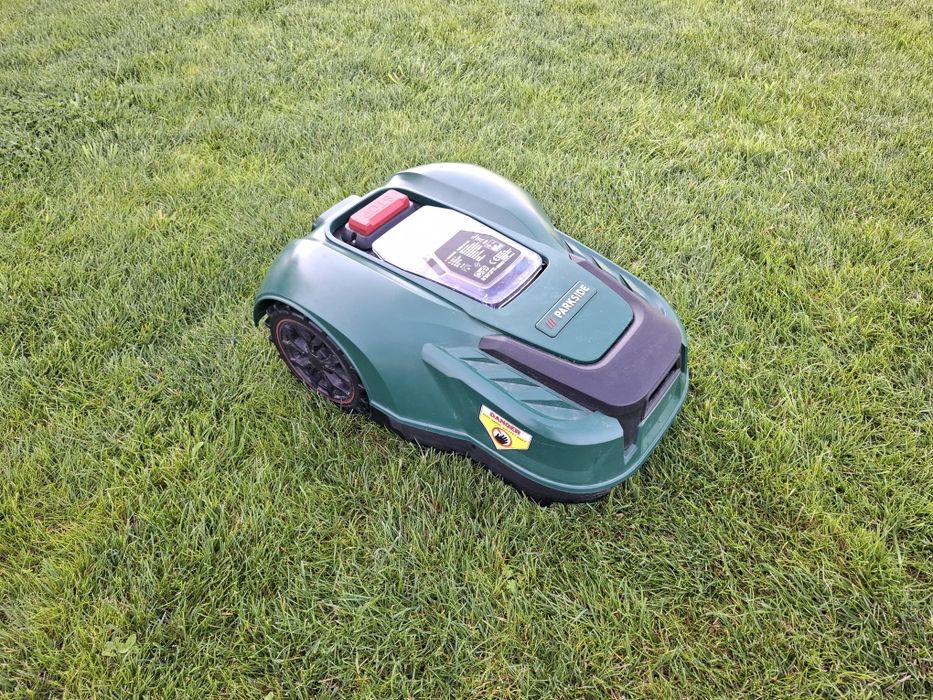 Praktycznie Nowy Robot koszący PARKSIDE do 1000m2 +garaz Stan Bdb