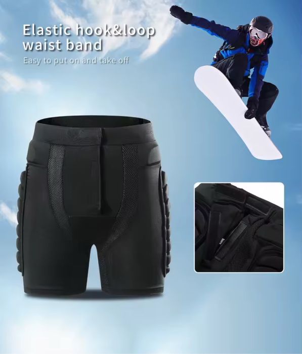 Захист стегон на роликах XS/ ковзанах /мотоциклетні/сноуборді підліток