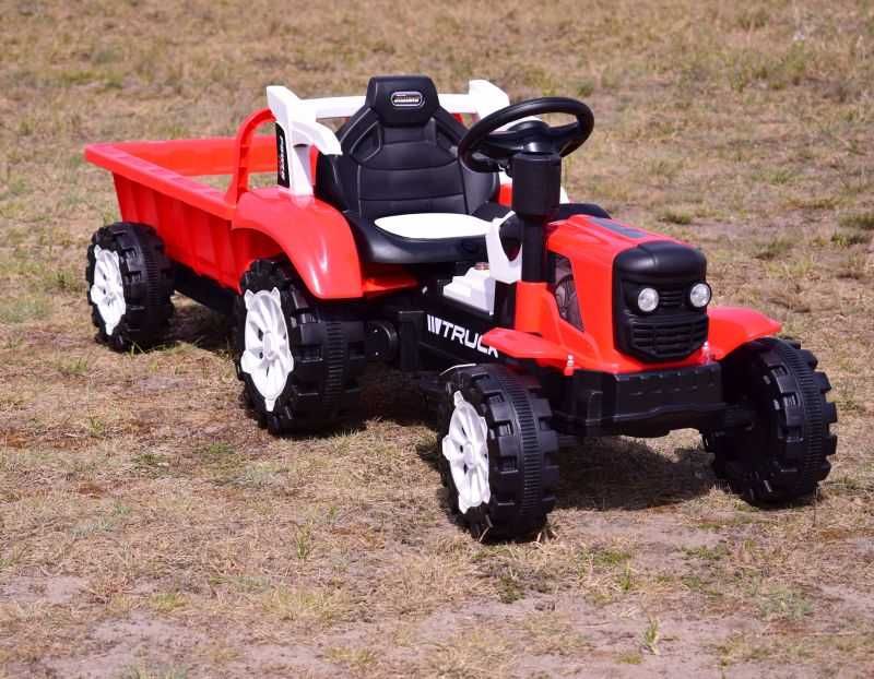 Mega Traktor dla dziecka, Przyczepka auto na akumulator HIT prezent