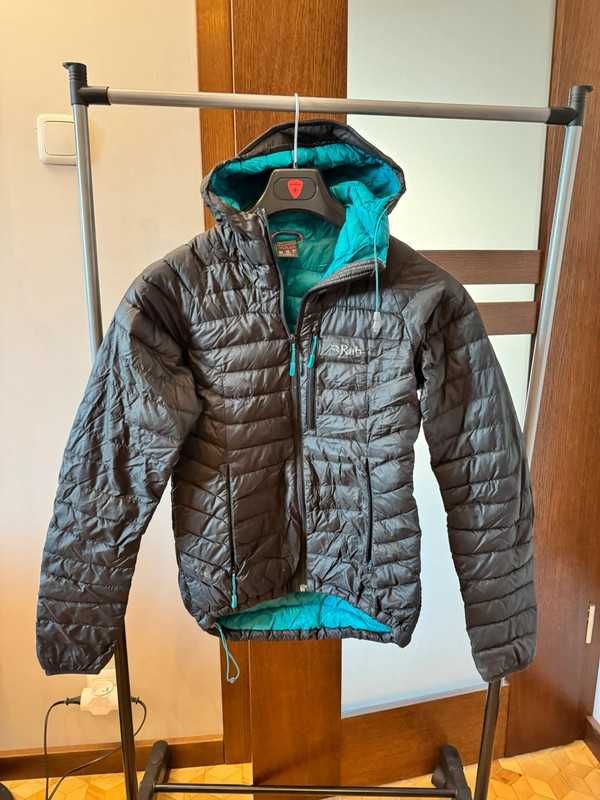 Kurtka puchowa damska Rab Microlight Alpine Long Jacket S