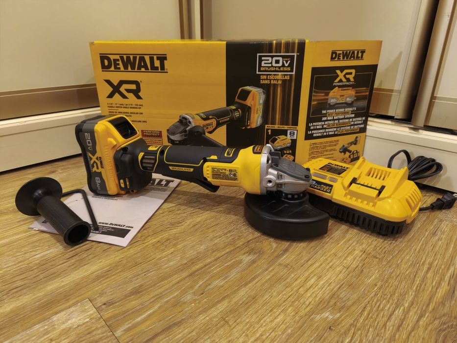 Dewalt 20v Brushless motion DCG410-416-405 болгарка безщіткова