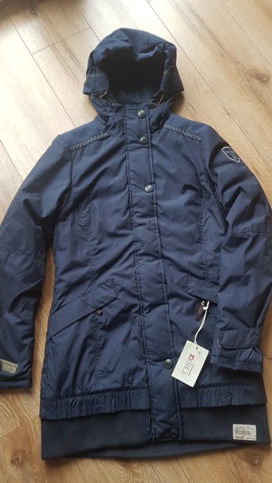 Płaszcz kurtka S damska Torstai Blanka zimowa przeciwdeszczowa wiatros