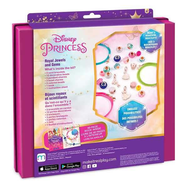 Disney Princess: створення шарм-браслетів Королівські прикраси