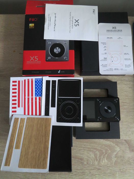 Świetny HiFi rzadki odtwarzacz muzyki Fiio X5 II druga edycja