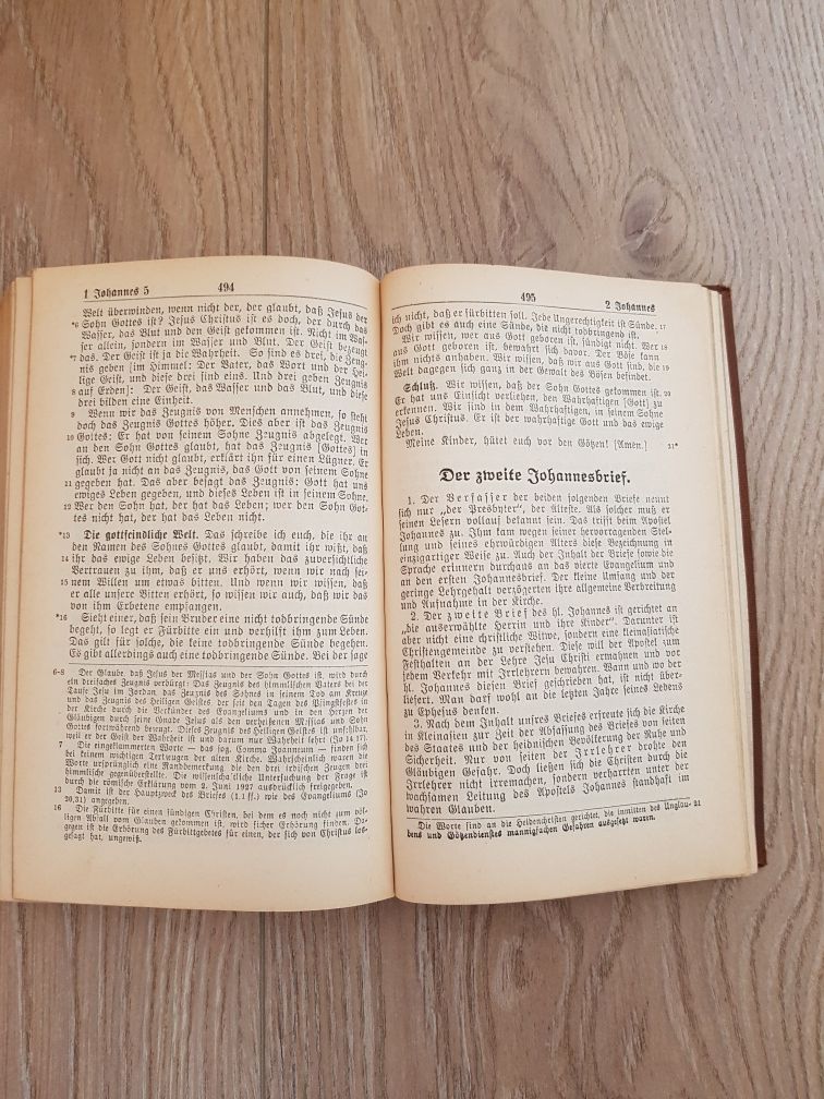 Biblia Nowy Testament 1937r