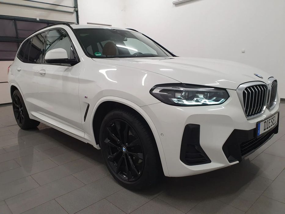 BMW X3 190KM 4x4 M Pakiet Biled Panorama Neon Skóry Navi DVD PDC Kamery Ambil