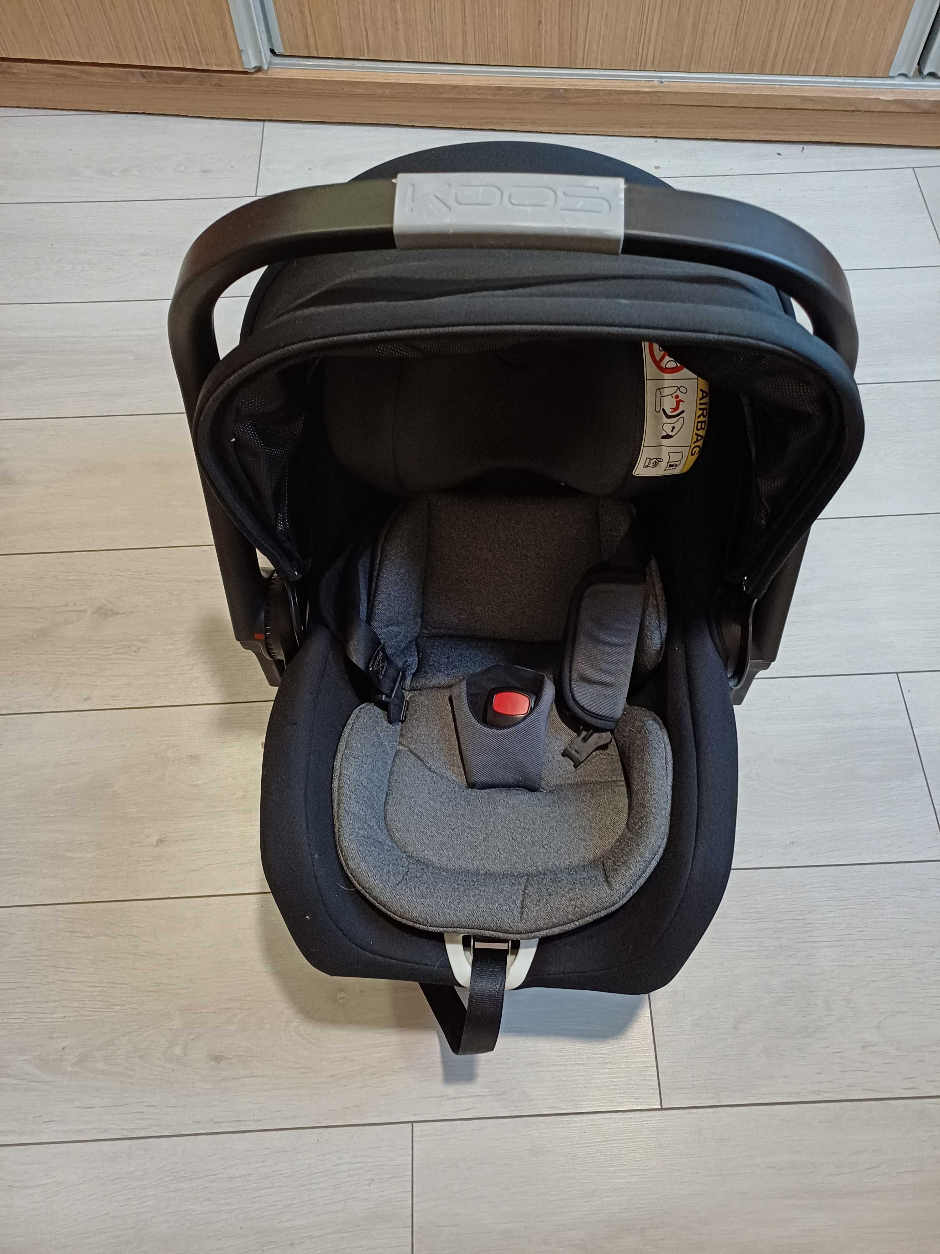 Carinho de bebé trio com isofix