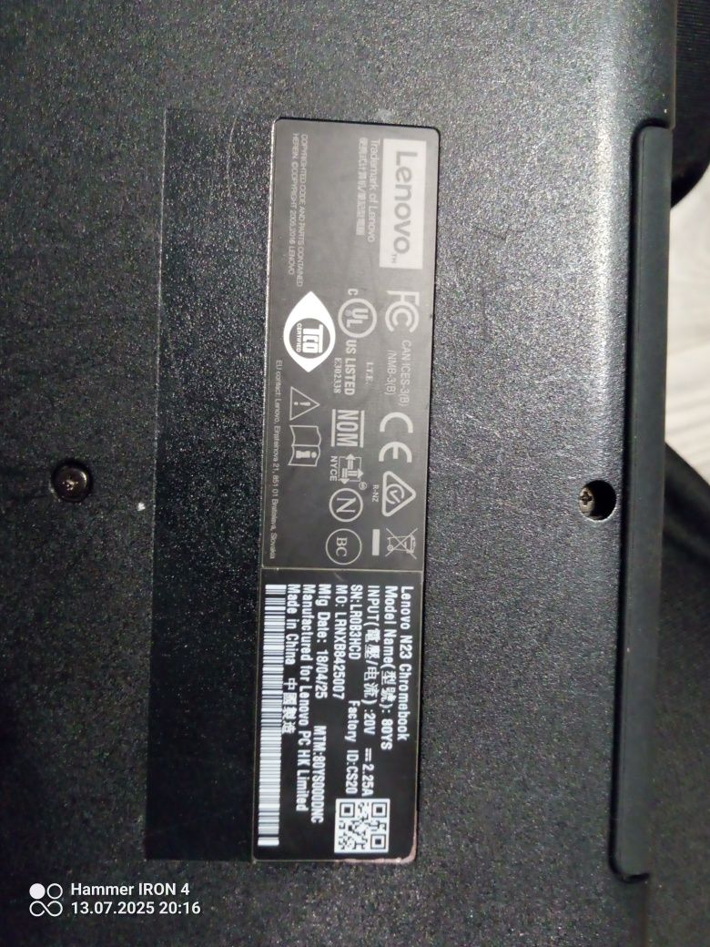 Sprzedam Lenovo N 23 chromebook