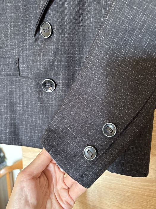 Піджак темно-сірого кольору, 134 см