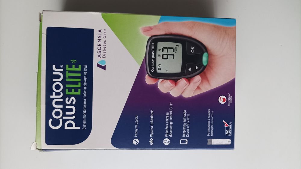 Glukometr Contour plus Elite
