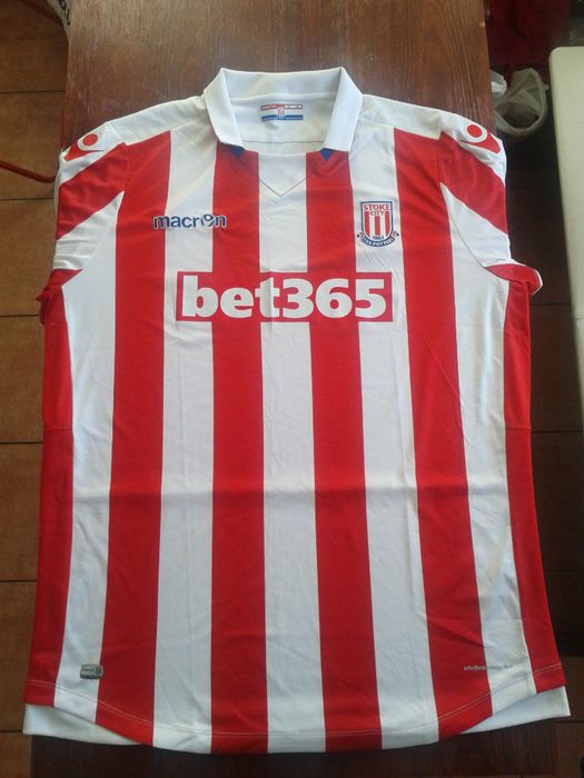 Nowa kolekcjonerska koszulka meczowa piłkarska XXXL-Stoke City F.C.