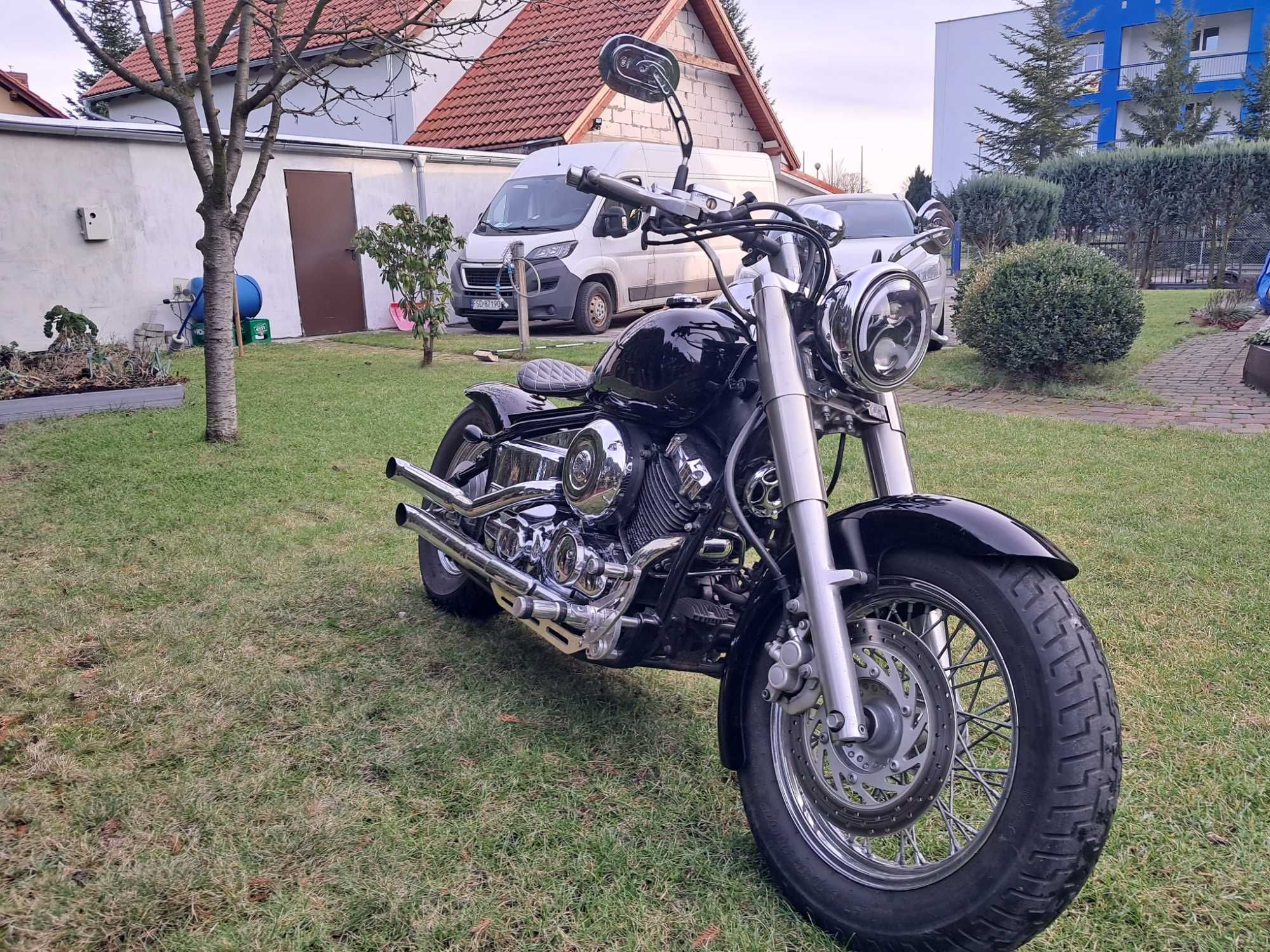 Piękny Bobber Yamaha Vstar 650 Ubezpieczony, Zarejestrowany.