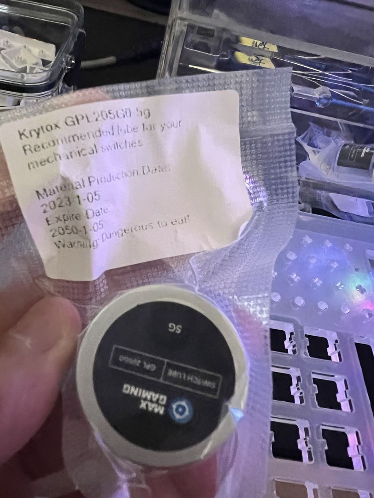 Teclado personalizado acessorios