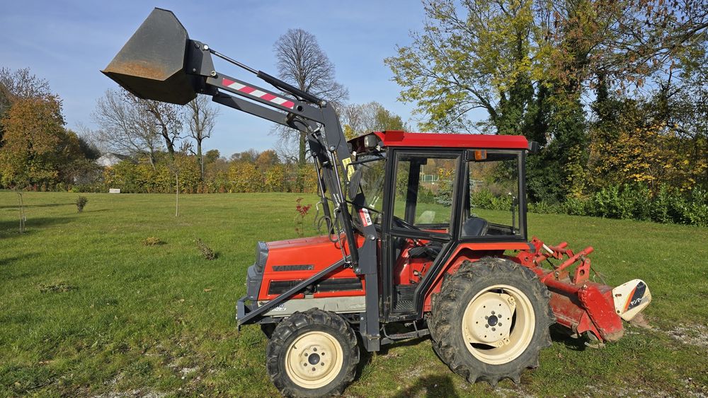 Mini traktorek Yanmar fx 255 TUR kabina glebogryzarka