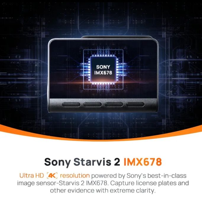 Регистратор 70 mai A 810 4K, 70 mai S500