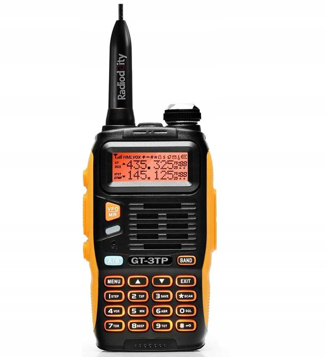 Radiotelefon krótkofalówka dwupasmowa UHF/VHF krótkofalówka