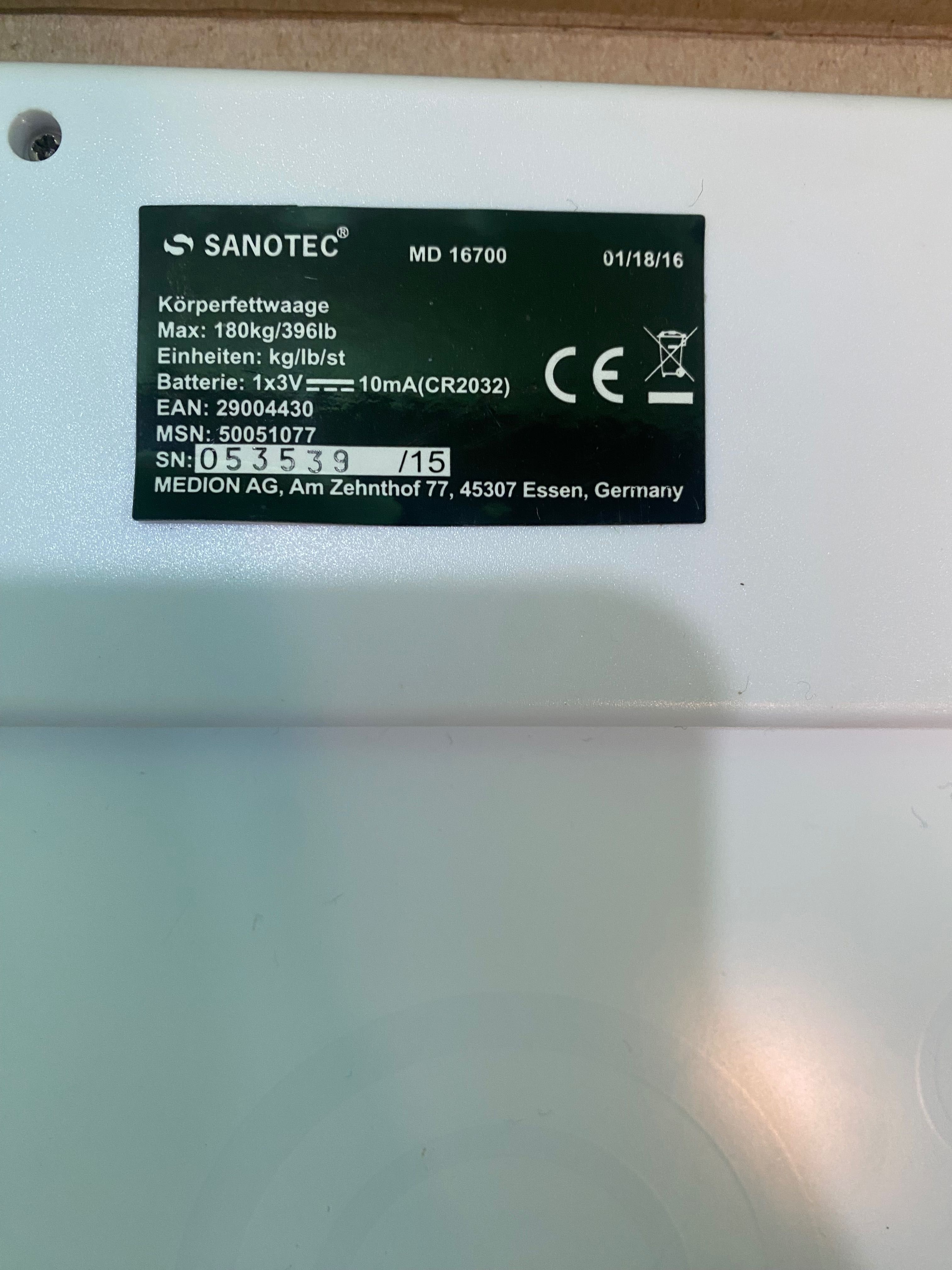 Весы напольные, ваги електронні, діагностичні ваги Sanotec сток