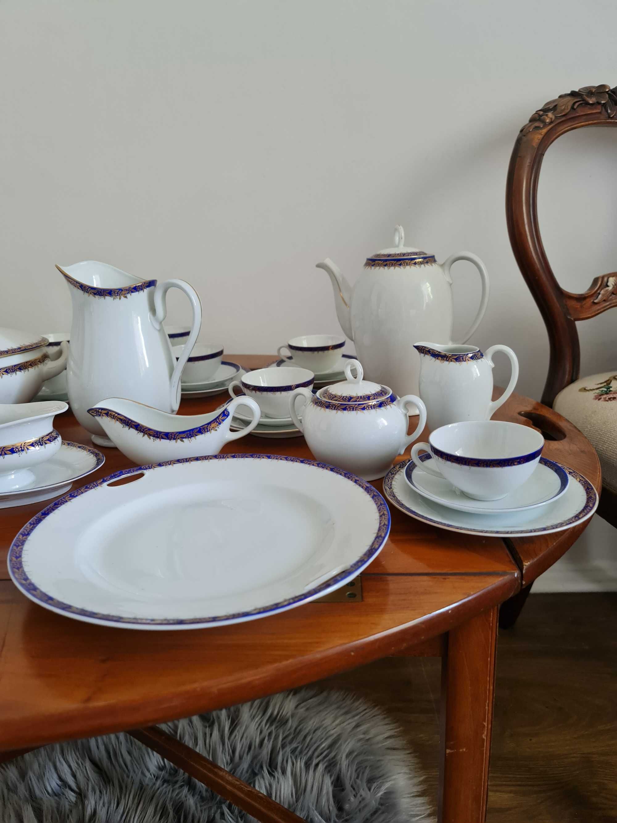 Porcelana, serwis Victoria China Czechoslovakia