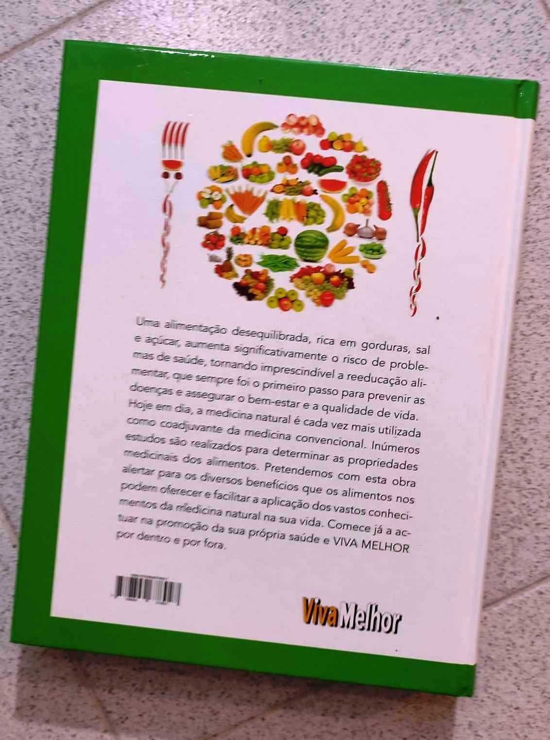 Livro "Viva Melhor - com a culinária para a saúde"