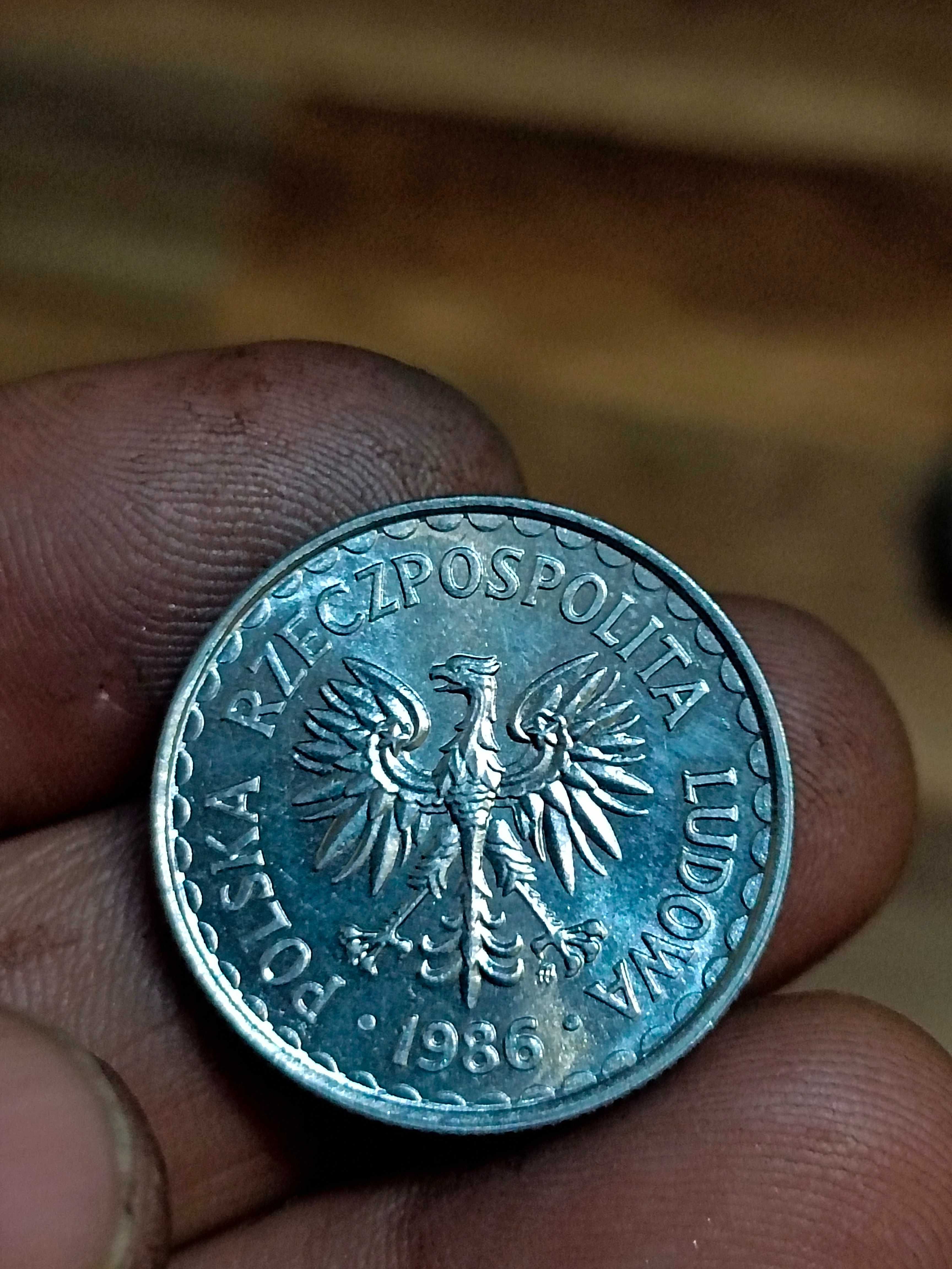 Sprzedam monete 1 zl 1986 bardzo dobrze zachowana