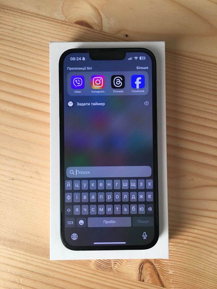 Apple iPhone 16e 256GB Black (модель MD1T4SX/A) офіційний гарантія