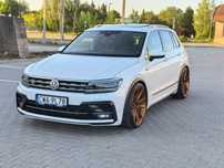 Volkswagen Tiguan Oryginał, Salon Polska, Bezwypadkowy, pełen R line , 2x Alufelgi