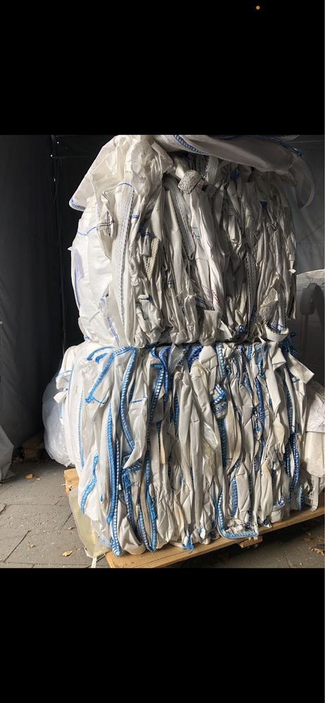 Mocne worki uzywane big bag bagi begi czyste na zboze