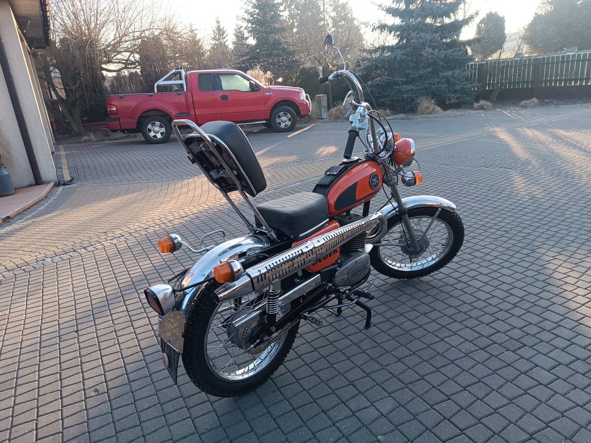 Wsk Dudek 175 zamiana zamienię motocykl quad cross prl auto bus