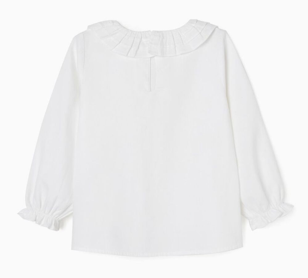 Blusa com Golinha em Sarja de Algodão da Zippy