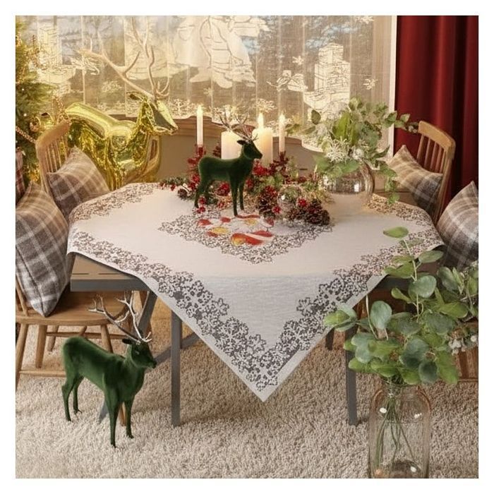 Serweta Kolorowy Mikołaj 85 x 85 | WN200M K85 | Święta Boże Narodzenie