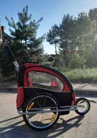 Przyczepa rowerowa wózek dla dziecka lub psa do biegania